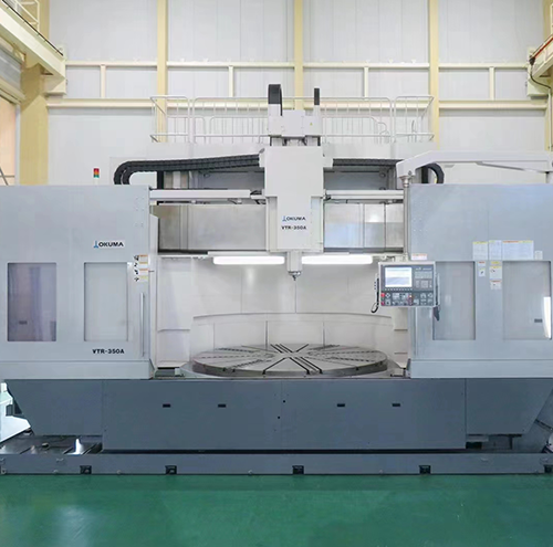 Okuma VTR-350A Gantry Type Vertical Turning Lathe